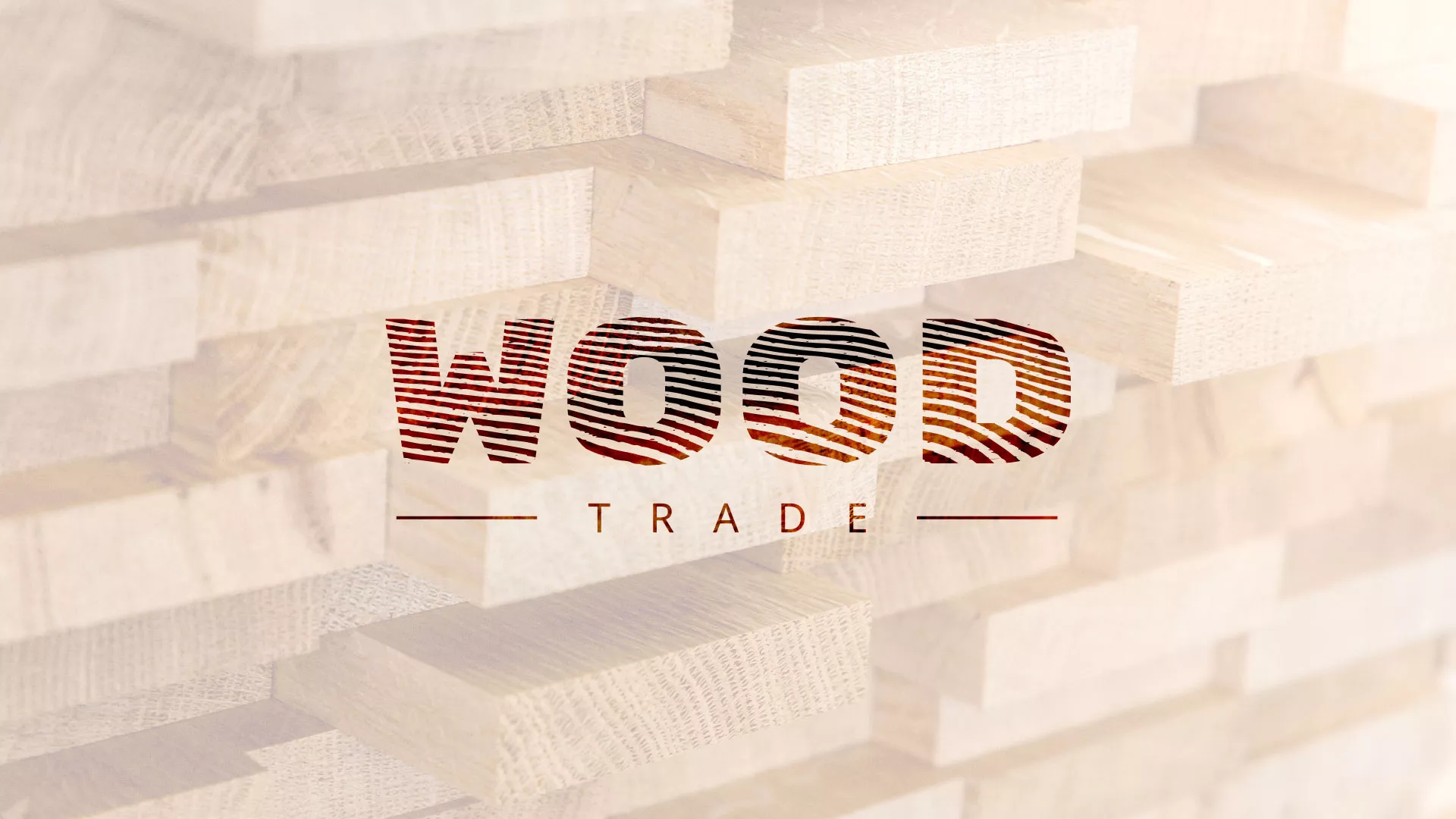 Разработка логотипа для компании «Wood Trade» в Бикине